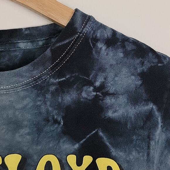 Pink Floyd Dark Side of the Moon Tie Died Gray Graphic T-Shirt Men's Small - Picture 4 of 9